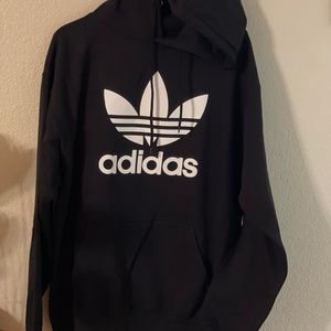 Hoodie black size large new